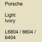 Preview: Porsche, Light Ivory, L6804 / 6604 / 6404.